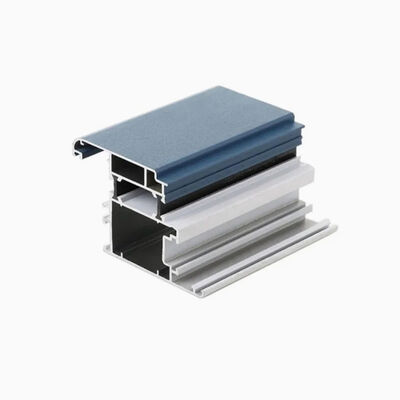 PVDF Electrophoresis Wooden Grain Custom Elevator Aluminium Profile with Sandblast and Anodizing