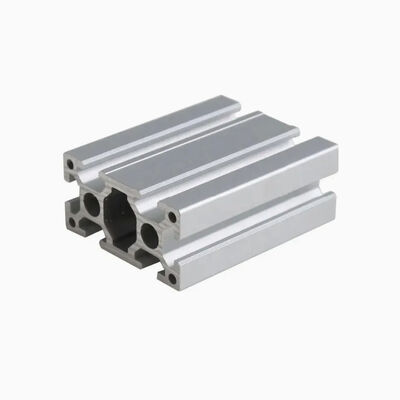 6063 6061 Alloy Black Anodized Customized CNC Machining Industrial Aluminium Profile for Aluminum Assembly Line