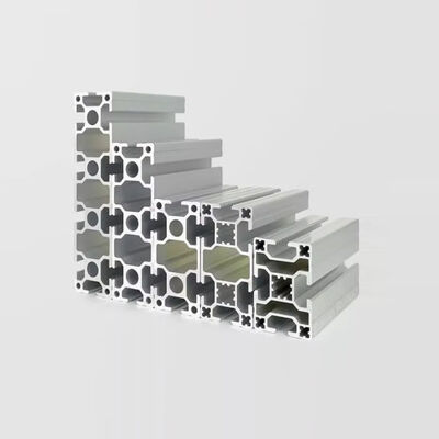 Black Anodized 6063 6061 Customized CNC Machining Aluminum V Slot Extrusion Profile