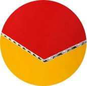 A2 Fire Resistance High Strength Aluminum Core Composite Panel Customized for Decoration