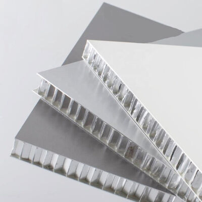 Display Platforms Signboard Fascias Aluminum Core Cladding Honeycomb Panel