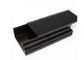 Cover / Enclosure Extruded Aluminum Extrusions For Electronics In Black