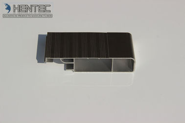 Dark Bronze  6061 Aluminum Profile Aluminum Extrusion Profile Electrophoretic Coated