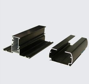 Drawbench / কাঠের স্থানান্তর অ্যালুমিনিয়াম উইন্ডো এক্সট্রুশন প্রোফাইল ডার্ক ব্রোঞ্জ রেষ্টুরেন্ট জন্য