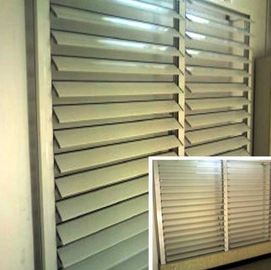অন্ধ / শাটার শিল্প অ্যালুমিনিয়াম প্রোফাইল, Louver / Jalousie এক্সট্রুশন প্রোফাইল