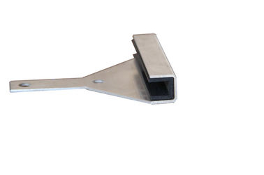 Anodized AL6063 - T5 সৌর ছাদ মাউন্টিং সিস্টেম - মধ্য হুক
