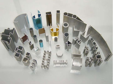 T5 / T6 Aluminium Window Extrusion Profiles , Powder Painting Aluminum Extrusion Shapes