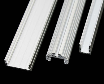 6063 - T5 PVDF / পাউডার লেপ সঙ্গে নির্মাণ অ্যালুমিনিয়াম প্রোফাইল এক্সট্রুশন চ্যানেল