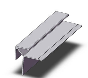 6060/6005 অ্যালুমিনিয়াম এক্সট্রুশন করান CNC যন্ত্র দিয়ে পাতলা ওয়াল