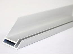 Silvery Anodized Aluminum Frame Solar Panel Aluminum Frame With Cutting / Drilling