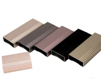 Powder Painting / Anodizing 6061 Aluminum Extrusion Profile With Drilling / Cutting