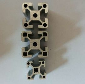 সাফ / সিলভার এক্সট্রুশন শিল্প 6005 অ্যালুমিনিয়াম প্রোফাইল, অ্যাসেম্বলি লাইনের জন্য অ্যালুমিনিয়াম এক্সট্রুশন প্রোফাইল