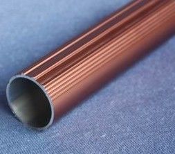 বৃত্তাকার T6061 Anodized অ্যালুমিনিয়াম টিউব, গুঁড়া স্প্রে লেপা ব্রাস অ্যালুমিনিয়াম টিউবিং