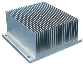 6061 T6 / T66 কারখানার জন্য অ্যালুমিনিয়াম Heatsink এক্সট্রুশন প্রোফাইল / ট্রেন যন্ত্রাদি