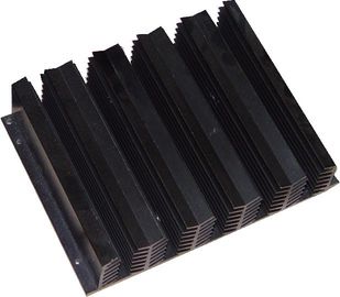 PVDF / পাউডার লেপা অ্যালুমিনিয়াম Heatsink এক্সট্রুশন প্রোফাইল 6061 T6 খাদ সঙ্গে