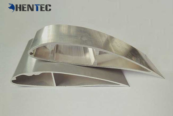 শীতলকরণ ব্লেড জন্য পাউডার পেইন্টেড ফ্যান ফলক অ্যালুমিনিয়াম এক্সট্রুড প্রোফাইল