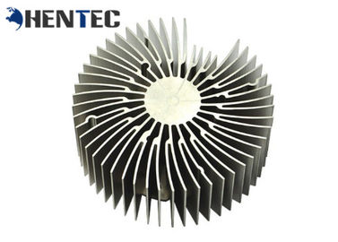 টেকসই রূপালী জন্য টেকসই সিলভার Anodized অ্যালুমিনিয়াম Heatsink এক্সট্রুশন প্রোফাইল