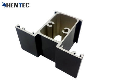 Anodized / পাউডার পেন্টিং অ্যালুমিনিয়াম উইন্ডো এক্সট্রুশন প্রোফাইল জারা প্রতিরোধী
