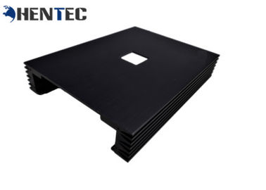 বৈদ্যুতিক প্রোটোটাইপ জন্য কালো Anodized অ্যালুমিনিয়াম Extrusionsprofile পরিবেষ্টনের