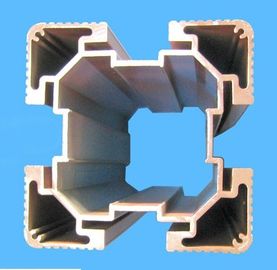 6005 সিলভার Anodized শিল্প অ্যালুমিনিয়াম প্রফাইল, Milling অ্যালুমিনিয়াম খোদাই এক্সট্রুশন