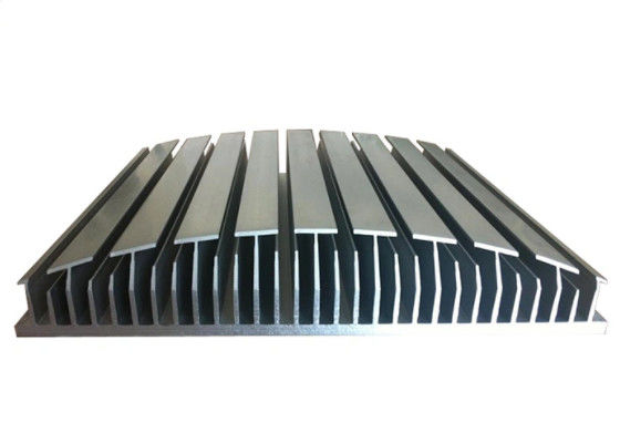 T4 6063 খাদ রেডিয়েটর অ্যালুমিনিয়াম Heatsink এক্সট্রুশন প্রোফাইল