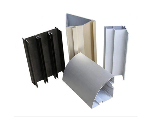6005 Anodized নির্মাণ অ্যালুমিনিয়াম প্রোফাইল এক্সট্রুশন কাস্টমাইজড বিভাগ