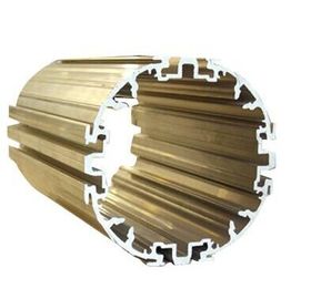 পাউডার পেইন্টেড শিল্পকৌশল Extruded অ্যালুমিনিয়াম প্রোফাইল, 6063-T5 ইলেক্ট্রোমেকনিক্যাল শেল