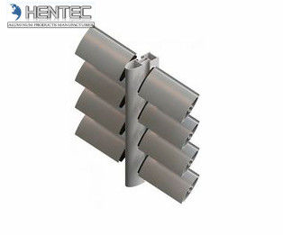 Anodized  Industrial aluminum door frames , Blind / Shutter Eluminum Extrusion Porifle